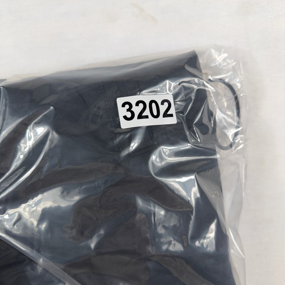 VTG Adidas Windbreaker Pants Climashell 3/4 Crop XL NWT Black Cargo Techwear Y2K - Picture 11 of 11